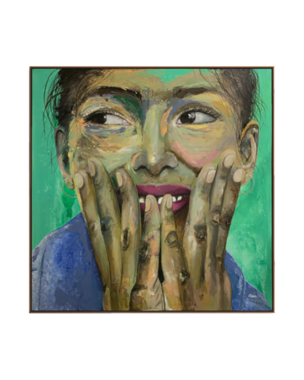 Mellem fingrene | 100x100