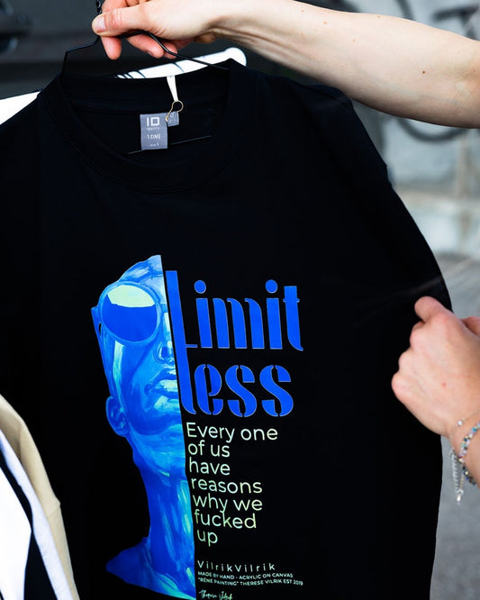 Limitless blue t-shirt – Regular fit men str S