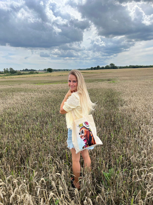 Mulepose - Kunst over skulderen