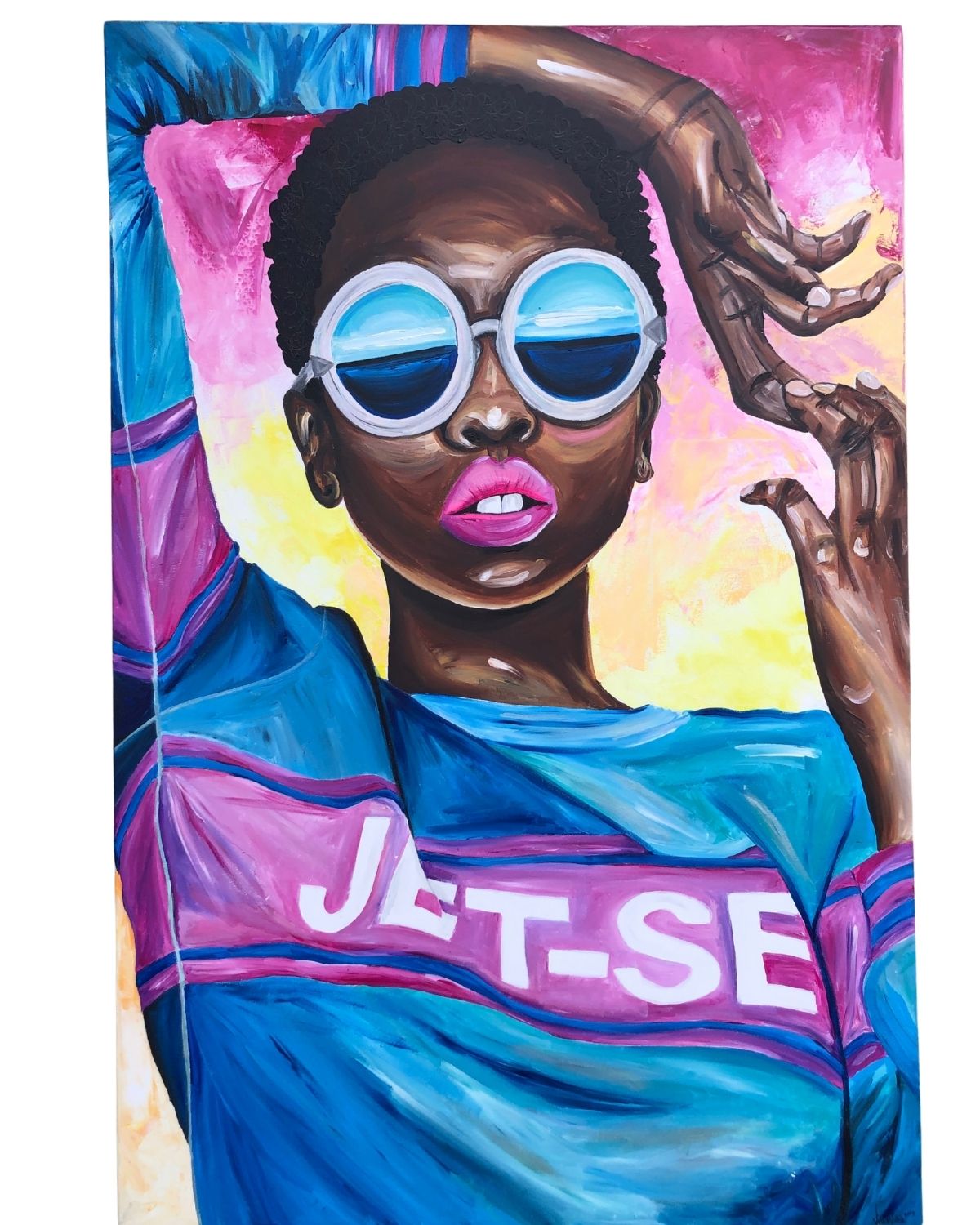 Paprika · Originalt maleri · 100x150 cm · SOLGT