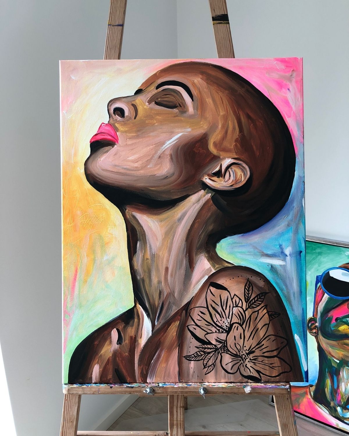 Rasmina · Originalt maleri · 60x80 cm · SOLGT