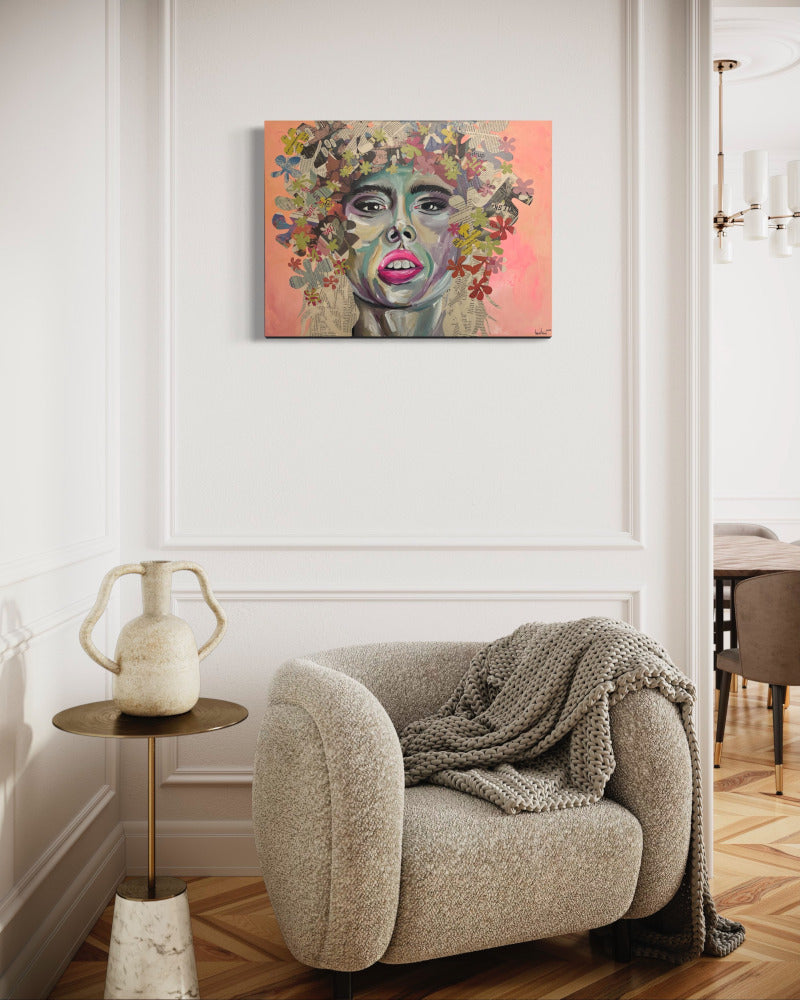 Violetta 60x80 | Mixed Art