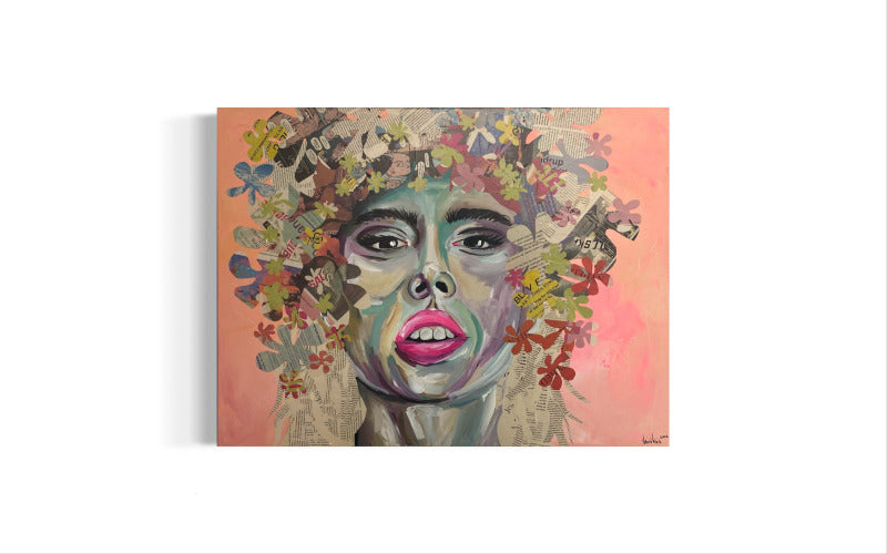 Violetta 60x80 | Mixed Art