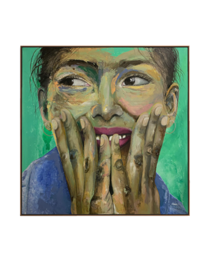Mellem fingrene | 100x100