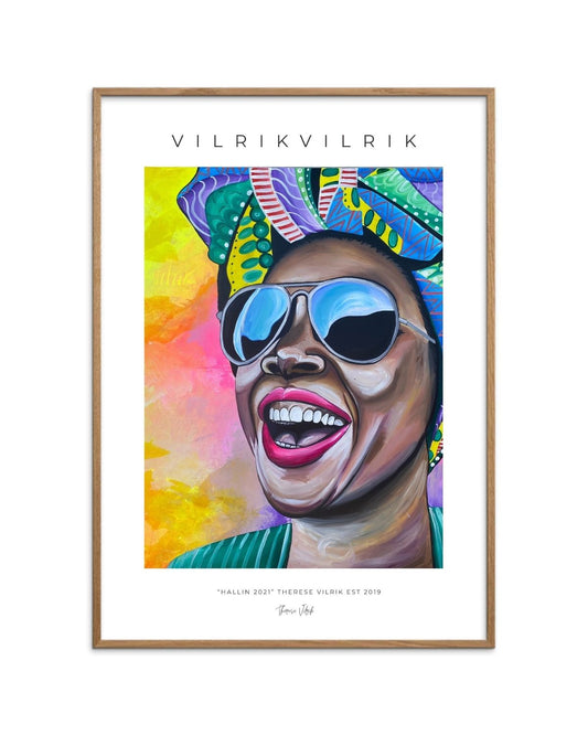 Hallin kunstprint