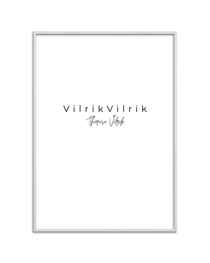 Hvid ramme